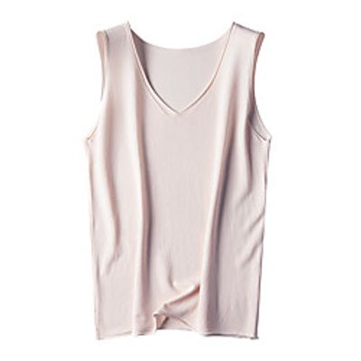 Women's Basic Casual Solid Color Vest Sleeveless Sweater Cardigans V Neck Bean Green Yellow Blushing Pink Lightinthebox