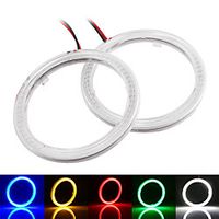 2pcs COB LED Angel Eyes 100MM 72 SMD 12V Auto Halo Ring Car Motorcycle With Cover White Blue Red Green Yellow Mix miniinthebox - thumbnail