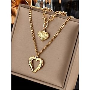 Women's necklace Fashion Outdoor Heart Necklaces miniinthebox