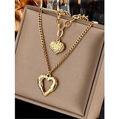 Women's necklace Fashion Outdoor Heart Necklaces Lightinthebox
