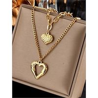 Women's necklace Fashion Outdoor Heart Necklaces miniinthebox - thumbnail