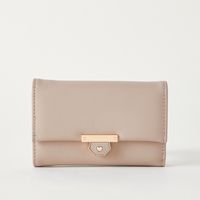 Sasha Solid Tri-Fold Wallet Sasha Solid Tri-Fold Wallet