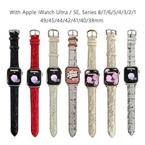 1 PCS Smart Watch Band Compatible with Apple iWatch Ultra / SE, Series 8/7/6/5/4/3/2/1 49/45/44/42/41/40/38mm Sport Band for Smartwatch Strap Wristband Fabric Canvas Luxury Breathable Quick Release miniinthebox