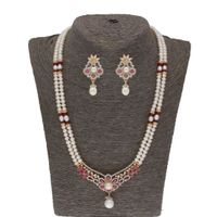 Sri Jagdamba Pearls Charming Pearl Necklace - JPJUN-21-103