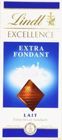 Lindt Excellence Extra Creamy Milk 100 Gm - thumbnail