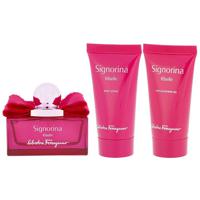 Salvatore Ferragamo Signorina Ribelle (W) Edp 50Ml+ Bath & Sg 50Ml + Bl 50Ml Travel Set