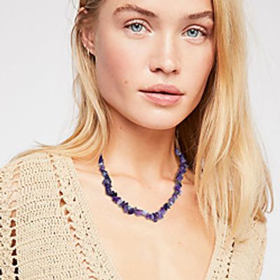 Women's Men's Choker Necklace Chain Necklace Handmade Friends Vertical / Gold bar Gemini Lucky Faith Unique Design Fashion Punk Hip Hop Stone Alloy Blue Purple Blushing Pink Green White 38 cm Necklace miniinthebox