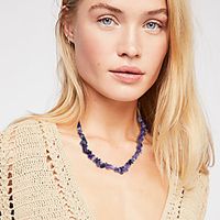 Women's Men's Choker Necklace Chain Necklace Handmade Friends Vertical / Gold bar Gemini Lucky Faith Unique Design Fashion Punk Hip Hop Stone Alloy Blue Purple Blushing Pink Green White 38 cm Necklace miniinthebox - thumbnail