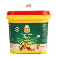 Super Chef Vegetable Stock 750Gm (Pack Of 6)