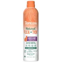 Tropi Clean Flea + Tick Cat + Home Easy Mist Spray For Cats- 14oz