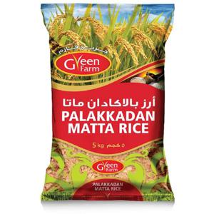 Green Farm Palakkadan Matta Rice 5Kg