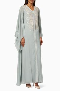 Converge Floral Kaftan in Georgette