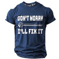 Don't Worry I'll Fix It Street Style Men's 3D Print T shirt Tee Sports Outdoor Holiday Going out T shirt Black Navy Blue Brown Short Sleeve Crew Neck Shirt Spring Summer Clothing Apparel S M L Lightinthebox Don't Worry I'll Fix It Street Style Men's 3D Print T shirt Tee Sports Outdoor Holiday Going out T shirt Black Navy Blue Brown Short Sleeve Crew Neck Shirt Spring Summer Clothing Apparel S M L Lightinthebox