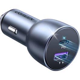 52.5W Car Charger Alu Case (Dark Blue)