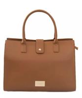 Baldinini Trend Elegant Brown Shoulder Bag with Golden Accents (BA-23363)