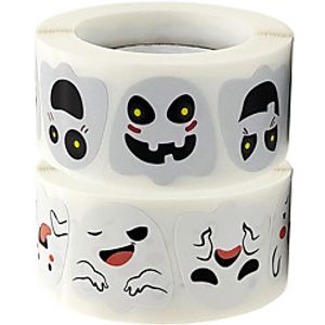 500pcs Halloween Stickers Ghosts Decorations Gift Package Seal Sticker Lightinthebox