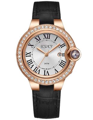 Ecstacy Women's Analog White Dial Watch - E22504-KLBW