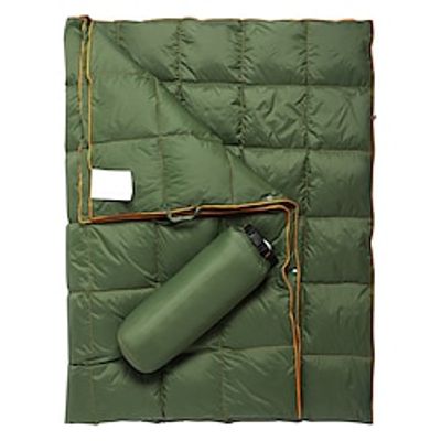 Camping Down Blanket - Puffy Packable Wearable Lightweight Water Resistant and Warm for Outdoors Travel Camp Stadium Climb Festivals Beach Outdoor Quilt (Olive) Lightinthebox Camping Down Blanket - Puffy Packable Wearable Lightweight Water Resistant and Warm for Outdoors Travel Camp Stadium Climb Festivals Beach Outdoor Quilt (Olive) Lightinthebox