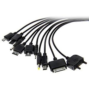 All-in-1 Universal USB Sync Cable USB Charger Cable(0.24m) miniinthebox