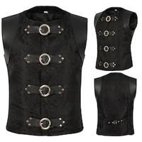 Retro Vintage Medieval Renaissance Vest Prince Nobleman Men's Halloween LARP Lightinthebox