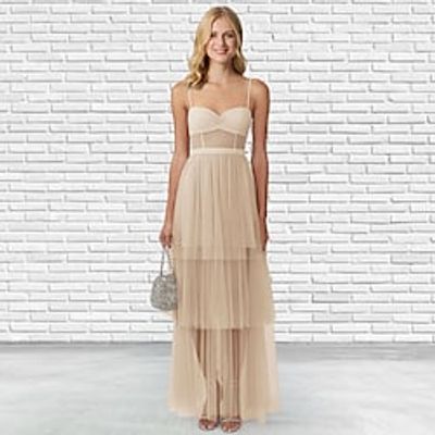 Ball Gown Prom Dresses Puffy Dress Party Wear Floor Length Sleeveless Sweetheart Tulle Backless Ladder Back with Pure Color 2023 Lightinthebox Ball Gown Prom Dresses Puffy Dress Party Wear Floor Length Sleeveless Sweetheart Tulle Backless Ladder Back with Pure Color 2023 Lightinthebox