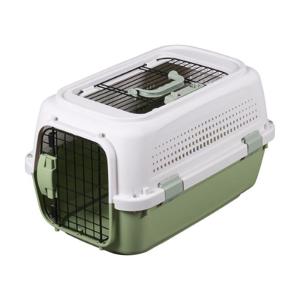 Pawsitiv Marcopolo Polo 2 Carrier With Skylight Top Door For Medium Cats And Dogs Green