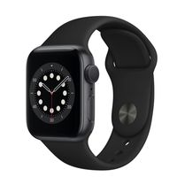 Apple Watch Series 6 Space Gray Aluminum Case with Sport Band, 40mm, GPS + Cellular - thumbnail