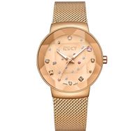 Ecstacy Women's Analog Rose Gold Dial Watch - E23504-RMKK