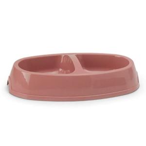 Savic Picnic Twin Feeding Dog Bowl Pink