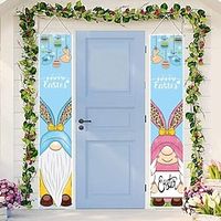 Easter 300D Oxford Fabric Door Curtain Banner - Yard Background Holiday Decoration, Perfect for Easter Party Atmosphere Lightinthebox