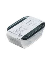 Hokan-sho 400ML Plastic Square Food Container Pack of 2