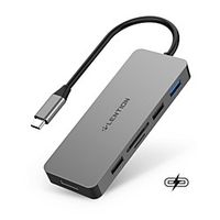LENTION High Speed with Card Reader(s) Support Power Delivery Function C17 USB 3.0 USB C to USB 2.0 USB 3.0 SD Card TF Card HDMI PD 2.0 USB Hub 7 Ports For Windows, PC, Laptop Lightinthebox - thumbnail