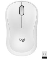 Logitech M221 Wireless Mouse, Silent Buttons, 2.4 GHz with USB Mini Receiver Offwhite - thumbnail