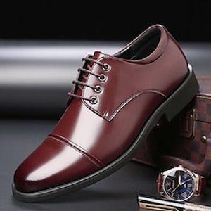 Men's Oxfords Formal Shoes Leather Loafers Business Classic Casual Wedding Outdoor Daily Walking Shoes Nappa Leather Breathable Comfortable Slip Resistant Black Brown Summer Spring miniinthebox