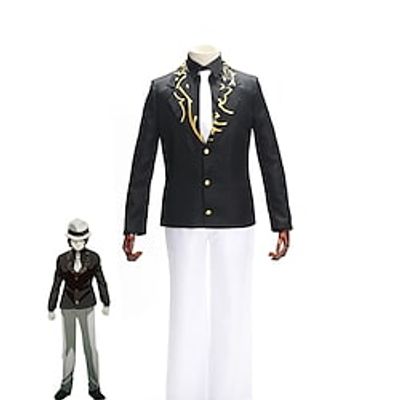 Inspired by Demon Slayer: Kimetsu no Yaiba Kibutsuji Muzan Anime Cosplay Costumes Japanese Cosplay Suits Coat Blouse Pants For Men's / Hat / Tie miniinthebox