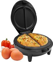 Geepas 1000W Omelette Maker-(Black)-(GOM36535UK)