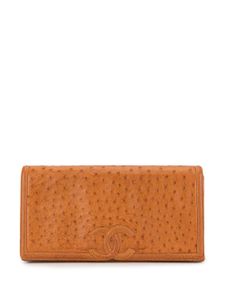 Chanel Pre-Owned 1985-1993 CC flap clutch - Brown