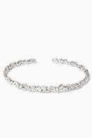 Fireworks Zigzag Diamond Bangle - thumbnail