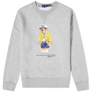 Yachting Bear Crew Sweat Andover Heather