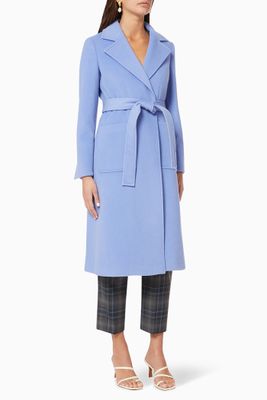 Runaway Wool Belted Coat Runaway Wool Belted Coat