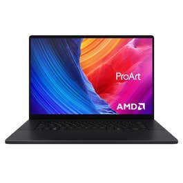 ASUS ProArt P16 OLED AI Laptop H7606WI-ME123W AMD Ryzen AI R9-HX370 64GB RAM 2TB SSD NVIDIA GeForce RTX 4070 8GB Graphics 16" 4K Win 11 Home with Copilot Key - Nano Black