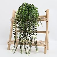 Artificial Plants Plastic Pea Modern Contemporary Vertical Tabletop Flower Vertical 1pc Lightinthebox - thumbnail