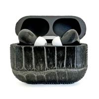 Customized Apple AirPods Pro 3 Leather Alligator Slate