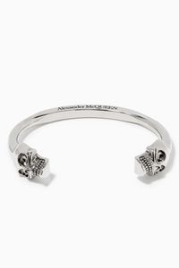 Large Twin Skull Bracelet