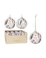 Koopman Xmas Ball 10cm Assorted 1 Piece APF481480