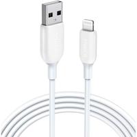 Anker Powerline Iii Lightning Cable Iphone Charger Cord Mfi Certified (6ft)-(White)-(A8813H21)