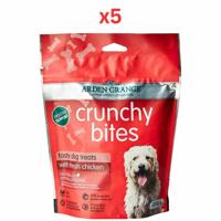 Arden Grange Crunchy Bites Chicken Dog Treats 225G (Pack of 5)