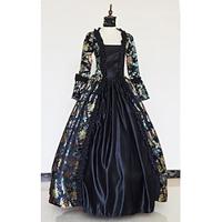 18th Century Women's Rococo Ball Gown Princess Maria Antonietta Rococo Victorian Renaissance Vacation Dress Lightinthebox - thumbnail