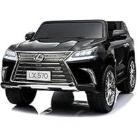 Megastar Licensed Ride On Lexus 12V 2 Seater 570 For Kids - Black (UAE Delivery Only)