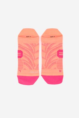 Womens Uncommon Lite Run Tab Socks Coral Womens Uncommon Lite Run Tab Socks Coral
